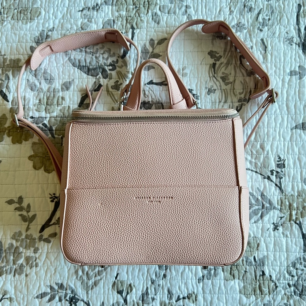 Brandon Blackwood Portmore Pink Leather Backpack